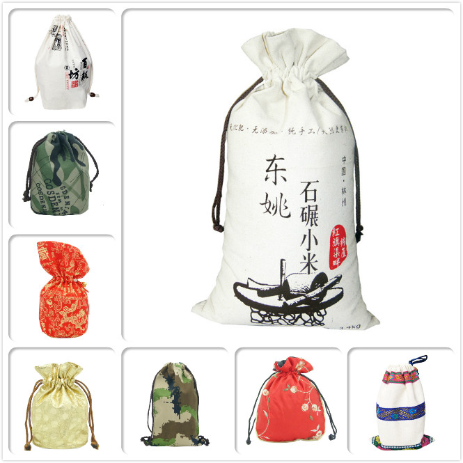 定制茶具包裝袋廠家 帆布廣告袋制作_2