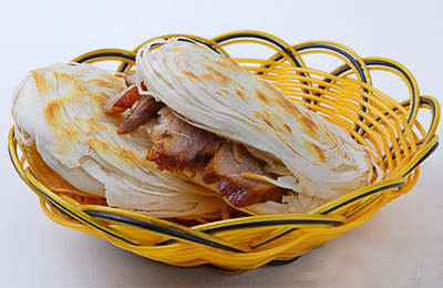 臘汁肉夾饃學習，加盟老潼關(guān)肉加饃做法_1