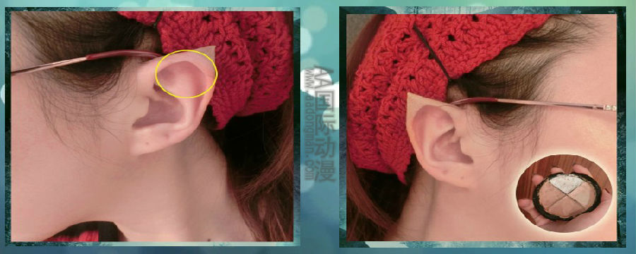 AA國際動漫COSPLAY簡易精靈耳教程_4