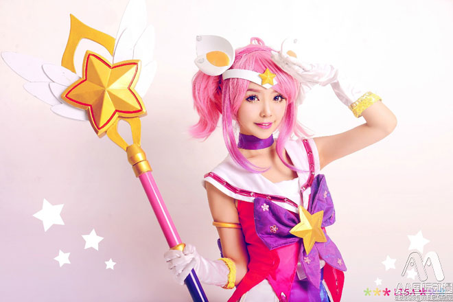 《英雄聯(lián)盟》LOL法師拉克絲cosplay_3