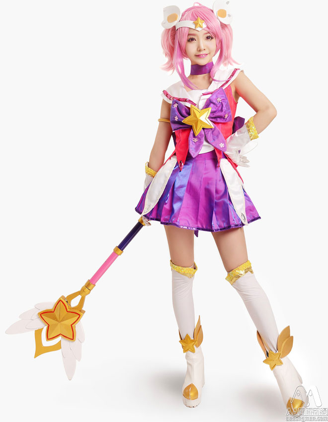 《英雄聯(lián)盟》LOL法師拉克絲cosplay_6