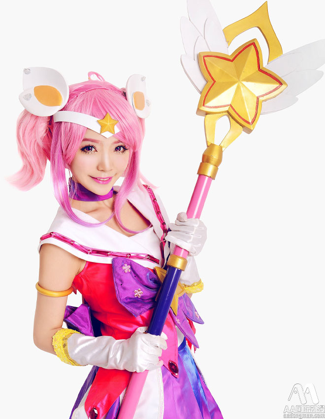 《英雄聯(lián)盟》LOL法師拉克絲cosplay_7