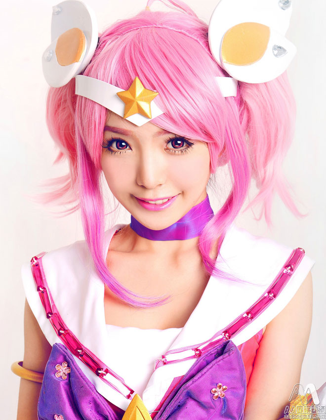 《英雄聯(lián)盟》LOL法師拉克絲cosplay_9