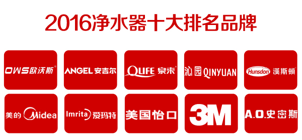 2016權(quán)威認(rèn)證家用凈水器十大排名品牌_1