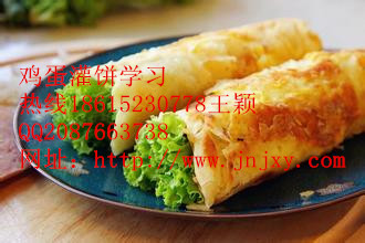 万元鸡蛋灌饼培训枣庄鸡蛋灌饼做法学习（图）_1