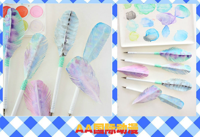 AA國際動漫教你用DIY畫一筆清新的色彩！_5