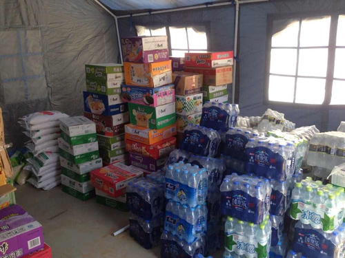 拜特漆愛心物資，馳援樅陽重災(zāi)區(qū)_2