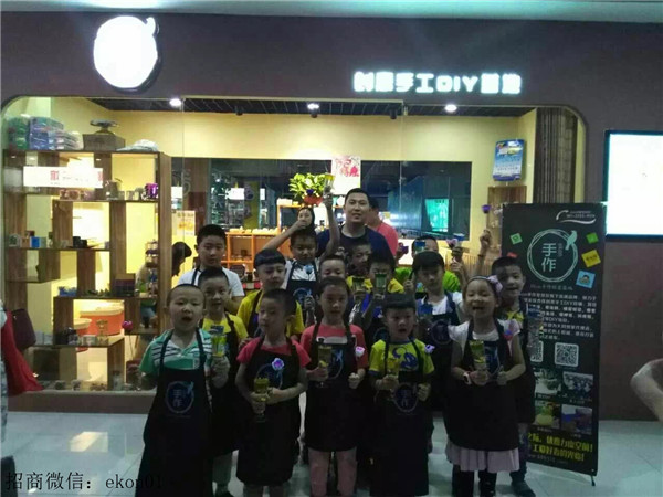 和韓店長一起走進兒童手工店玩蠟燭DIY_7