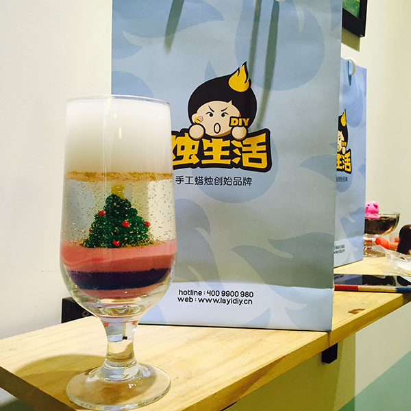 圣誕節(jié)創(chuàng)意燭生活手工蠟燭新品上市（圖）_1