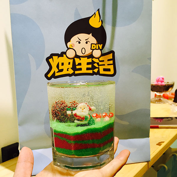 圣誕節(jié)創(chuàng)意燭生活手工蠟燭新品上市（圖）_2