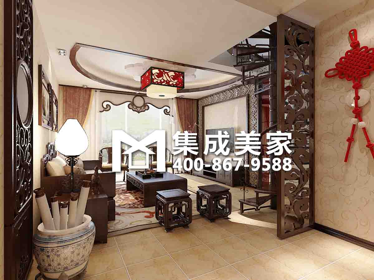 洪水泡過墻依然鮮亮如故，只有集成美家有氧石材_1