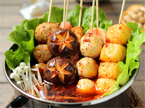 河北 自選麻辣燙加盟 麻辣燙小吃車多少錢（圖）_2