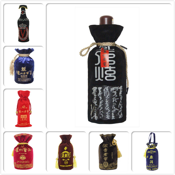 定做絨布酒袋廠家 酒布袋定做廠家_1