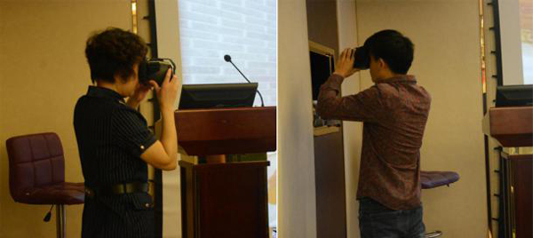 藍天豚總部順利開展硅藻泥VR體驗宣講會（圖）_4