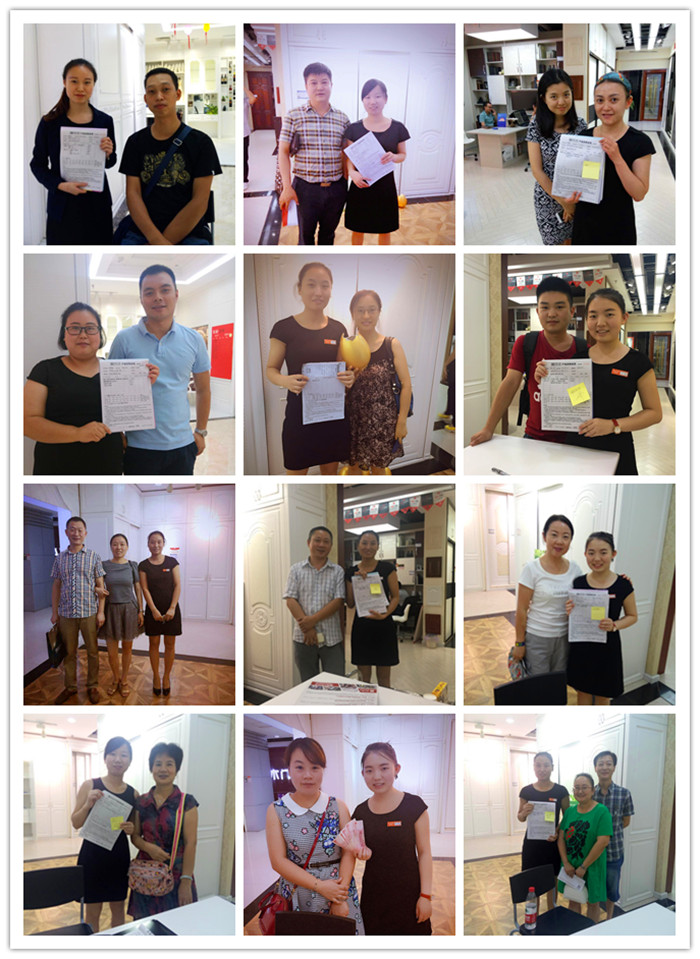 超越自我 突破極限 依威衣柜七月直營店銷售PK賽（圖）_4