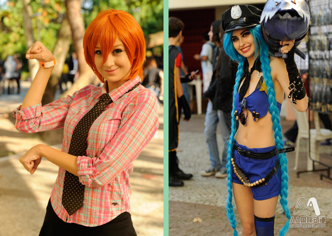 AA國際動漫：里約動漫節(jié)Coser為奧運(yùn)助陣加油_2