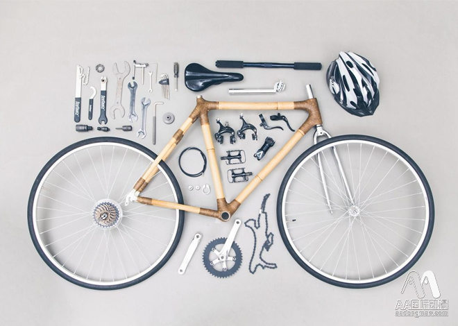 AA國際動漫：小伙DIY自制竹子自行車游拉薩_5