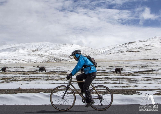 AA國際動漫：小伙DIY自制竹子自行車游拉薩_6