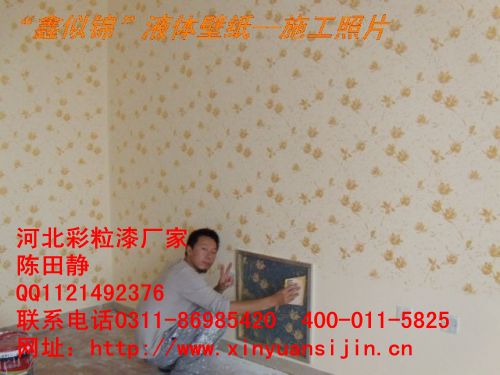 河南墻飾加盟鑫似錦液體壁紙連鎖店_1