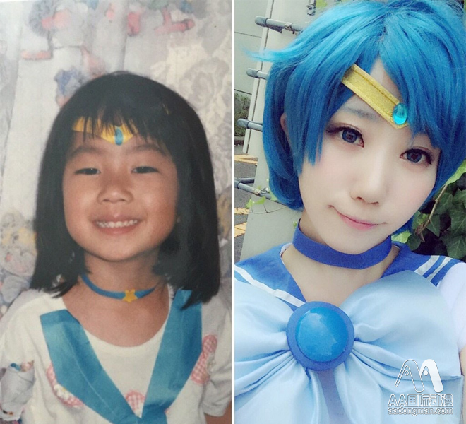 美女Coser曬對比照，女大十八變還是PS技術(shù)發(fā)展太快??？_2