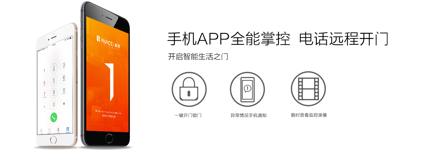 睿祺無(wú)鎖孔智能門，時(shí)尚起來(lái)你不懂（圖）_1