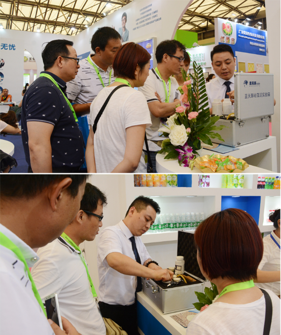 上海壁材展藍(lán)天豚硅藻泥首戰(zhàn)告捷，簽約加盟商突破30家（圖）_9