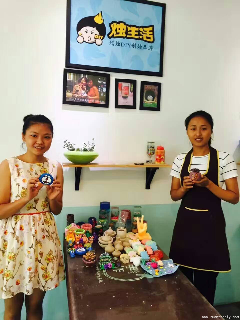 劉小琴店長(zhǎng)總部手工陶藝陶藝DIY培訓(xùn)結(jié)束（圖）_3