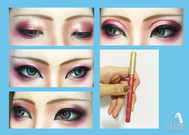 AA國(guó)際動(dòng)漫：輕松COS誅仙劍網(wǎng) 萬(wàn)用妖艷古風(fēng)妝_2