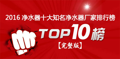 國內(nèi)凈水器哪種好 十大知名凈水器廠家排行榜_1