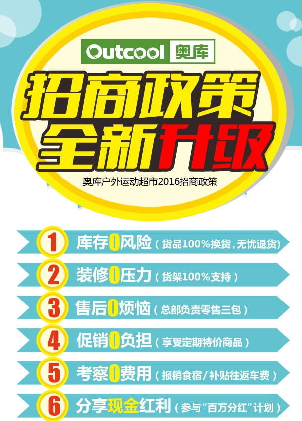 奧庫戶外運動超市加盟政策2016全新升級_1