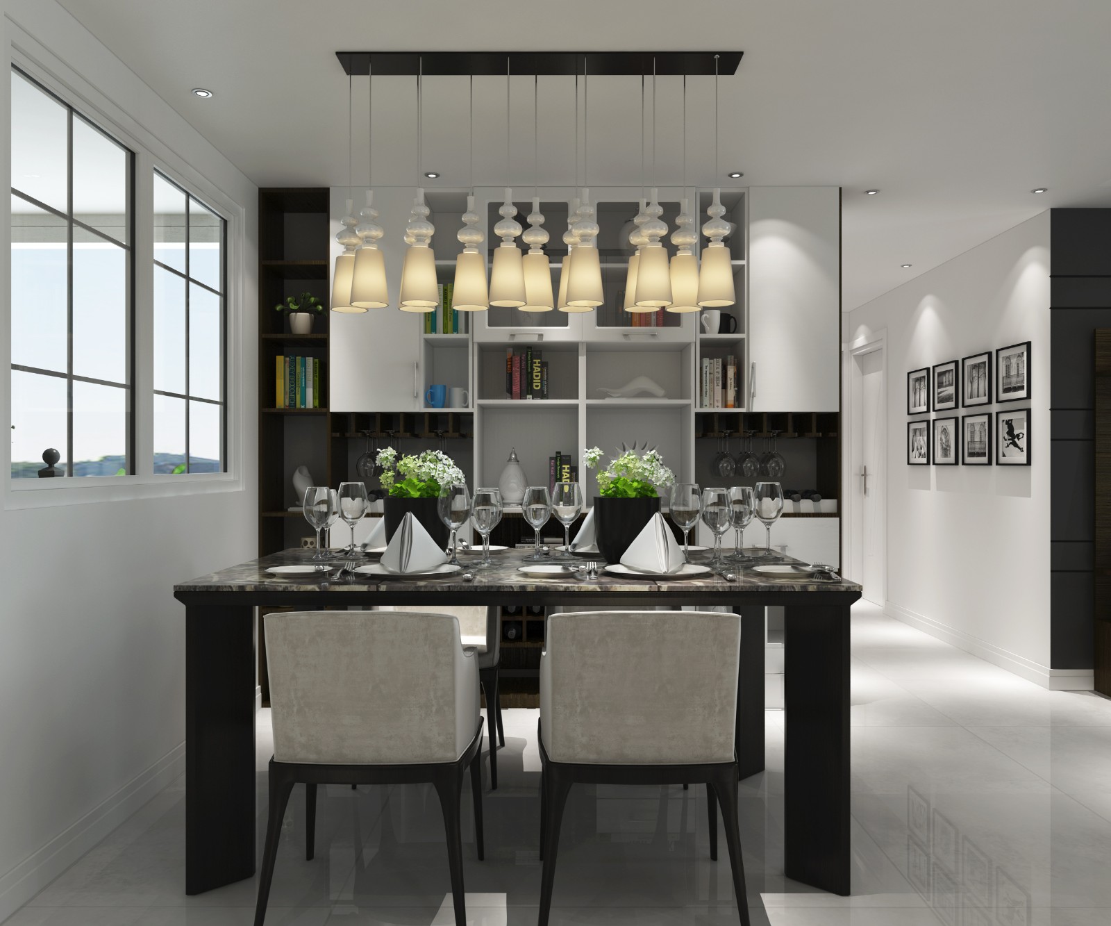 清爽干凈103㎡現(xiàn)代風(fēng)三居室德維爾衣柜商城（圖）_5