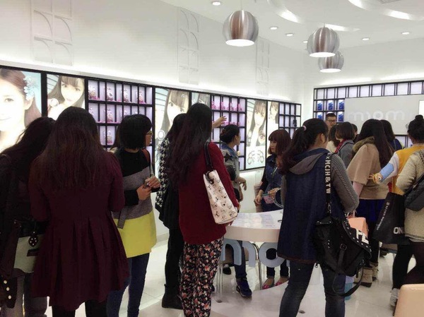 美瞳專賣店在你身邊，米歐米做國內(nèi)美瞳業(yè)領(lǐng)頭羊（圖）_3