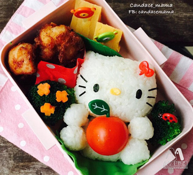 潮妈巧做便当用diy帮助女儿交朋友