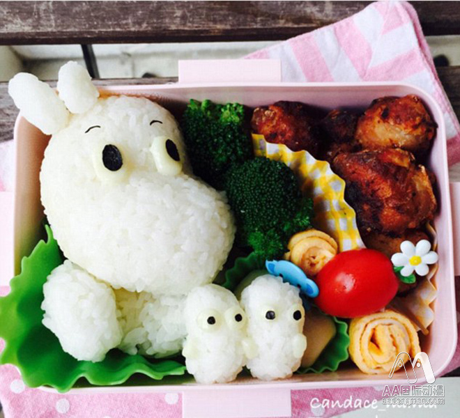 潮媽巧做便當(dāng) 用DIY幫助女兒交朋友_4