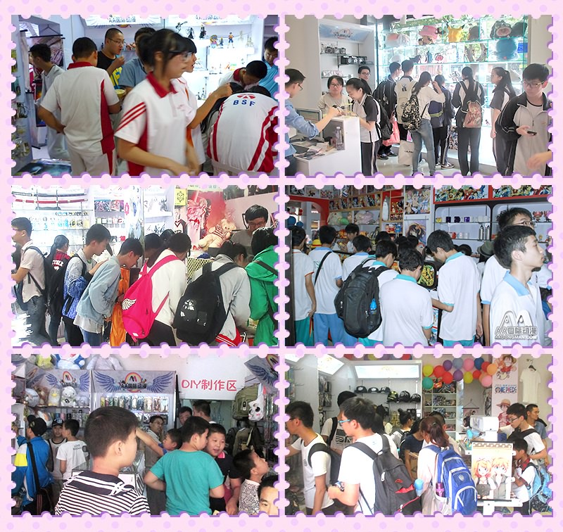 開學(xué)第一天，動漫店引起消費熱潮_1