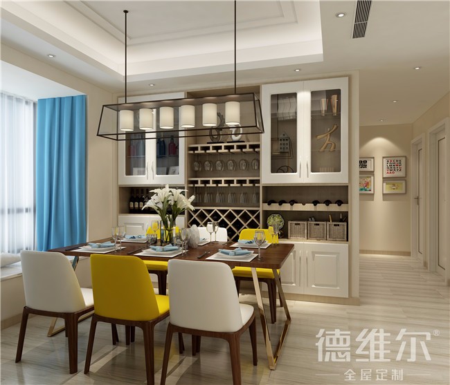 德維爾衣柜商城“食”尚餐廳設(shè)計（圖）_1