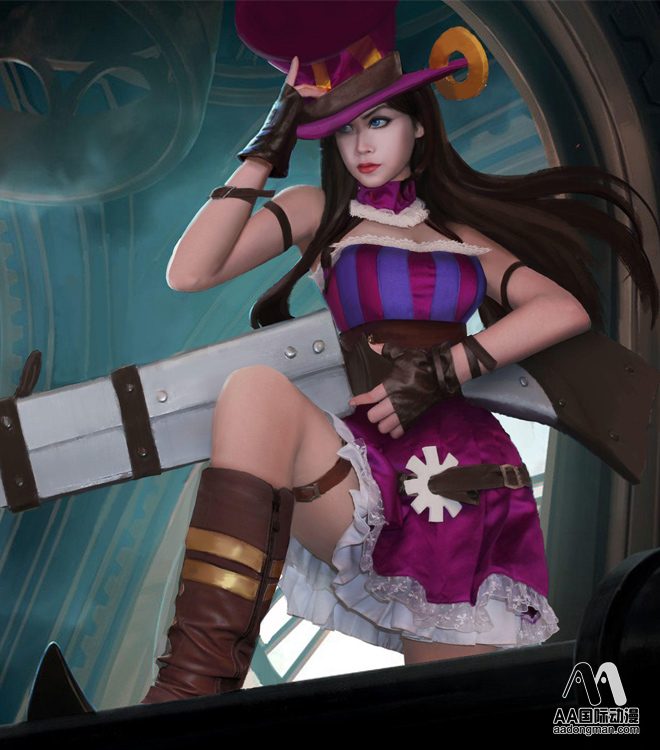 競(jìng)技運(yùn)動(dòng)員出征S6 英雄聯(lián)盟Cosplay賞析_4