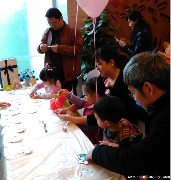 手工陶藝珍珠泥創(chuàng)意相框DIY暖場(chǎng)活動(dòng)（圖）_3