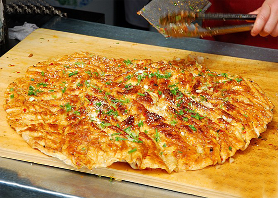 去哪里學醬香餅技術正宗（圖）_1