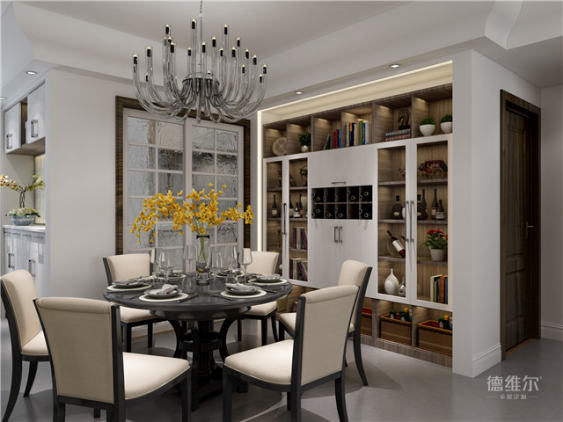 126㎡打造現(xiàn)代風(fēng)四居室戶型★德維爾商城（圖）_2