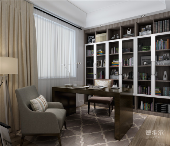 126㎡打造現(xiàn)代風(fēng)四居室戶型★德維爾商城（圖）_7