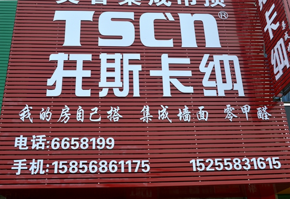 恭賀托斯卡納集成墻面阜南專賣店開業(yè)（圖）_4