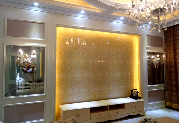 恭賀托斯卡納集成墻面永濟(jì)專賣店開業(yè)（圖）_2