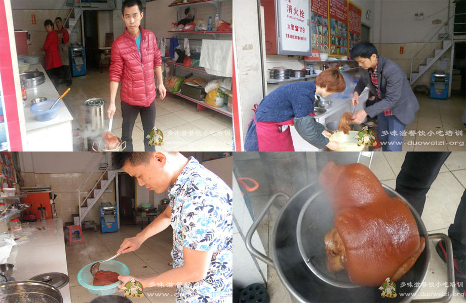 隆江豬腳飯?jiān)趺醋?哪里有學(xué) （圖）_2