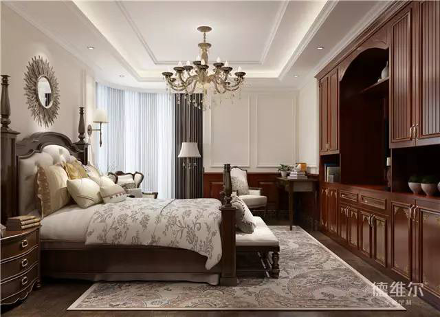 看德維爾全屋定制商城打造156㎡美式風(fēng)格（圖）_6