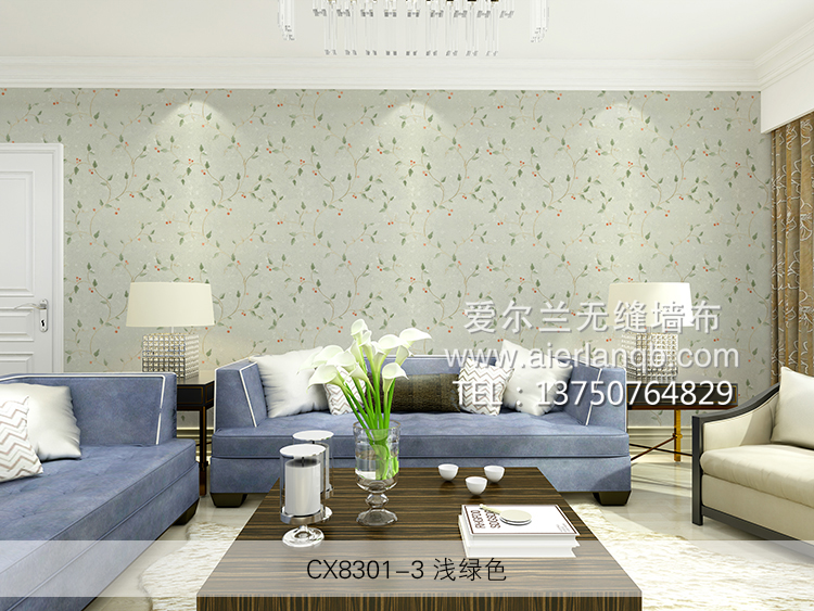 愛爾蘭無縫墻布:墻紙與墻布有何區(qū)別（圖）_1