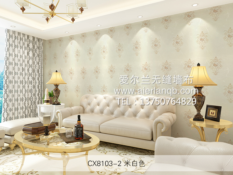 性價(jià)比好的質(zhì)量好貨源穩(wěn)定的無縫墻布廠家－愛爾蘭墻布廠家首選品牌（圖）_1