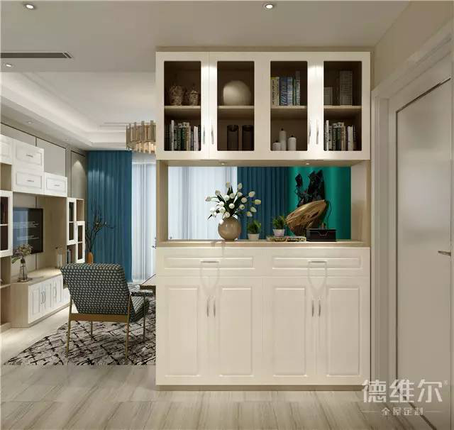 從隔斷柜看家庭布局的好壞 德維爾家具商城（圖）_2