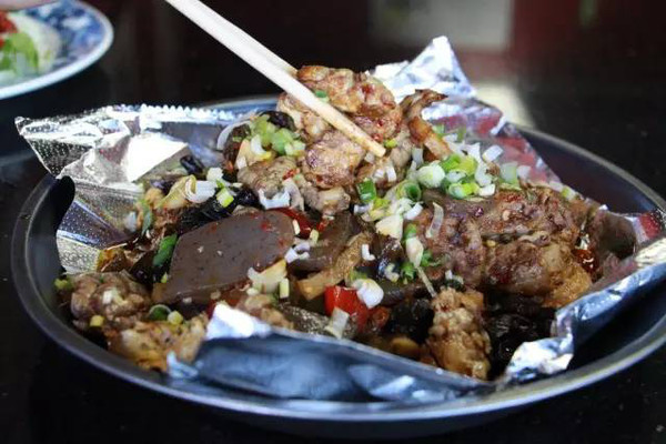 錫紙烤腦花的做法，學(xué)烤腦花的地方（圖）_5