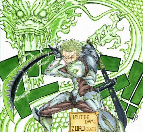 海賊王和守望先鋒高能合體，很燃很性感_2